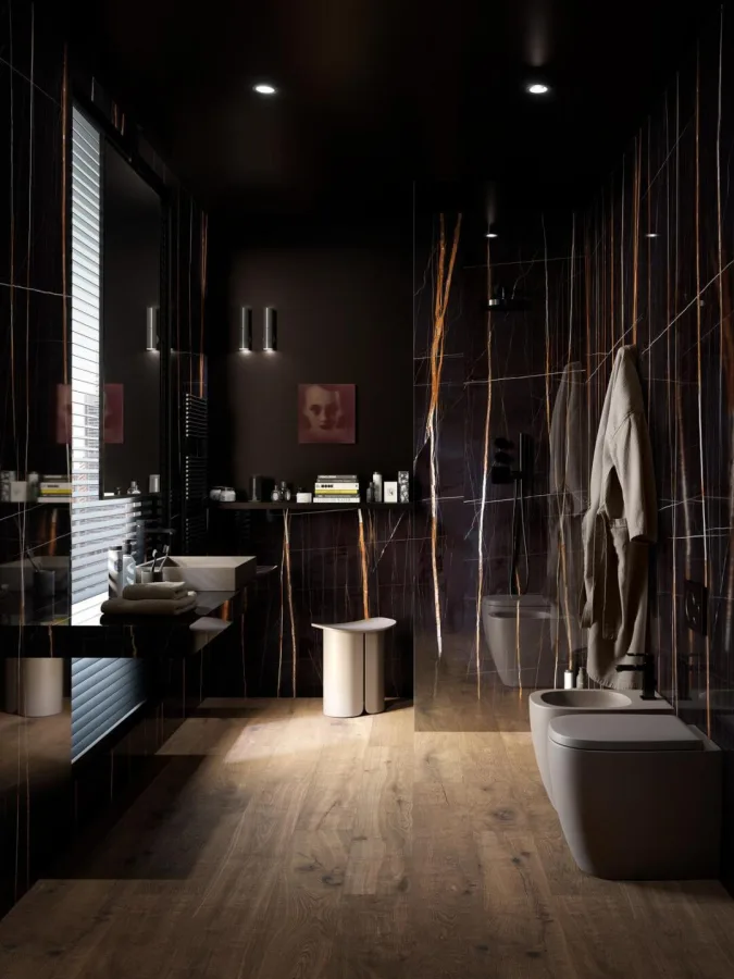 Marazzi italie Grandemarble Zwart glans 160x320 (MRZM8ZJ)