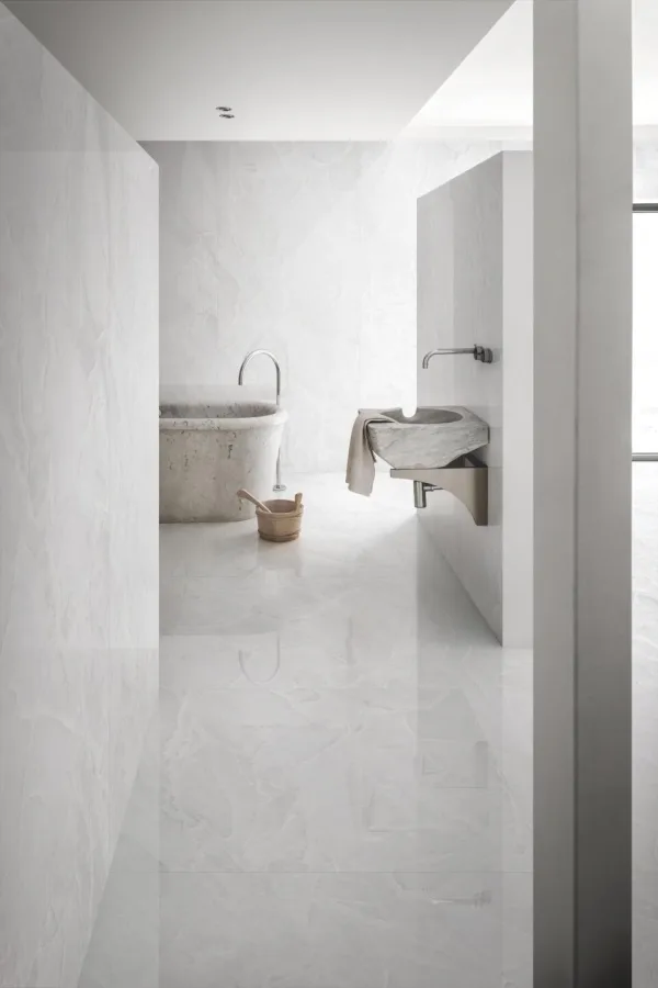 Marazzi italie Grandemarble Wit glans 120x120 (MRZM9D4)