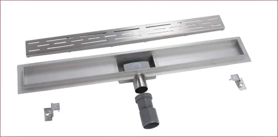 Porteloo Vloerdrain 70cm rvs