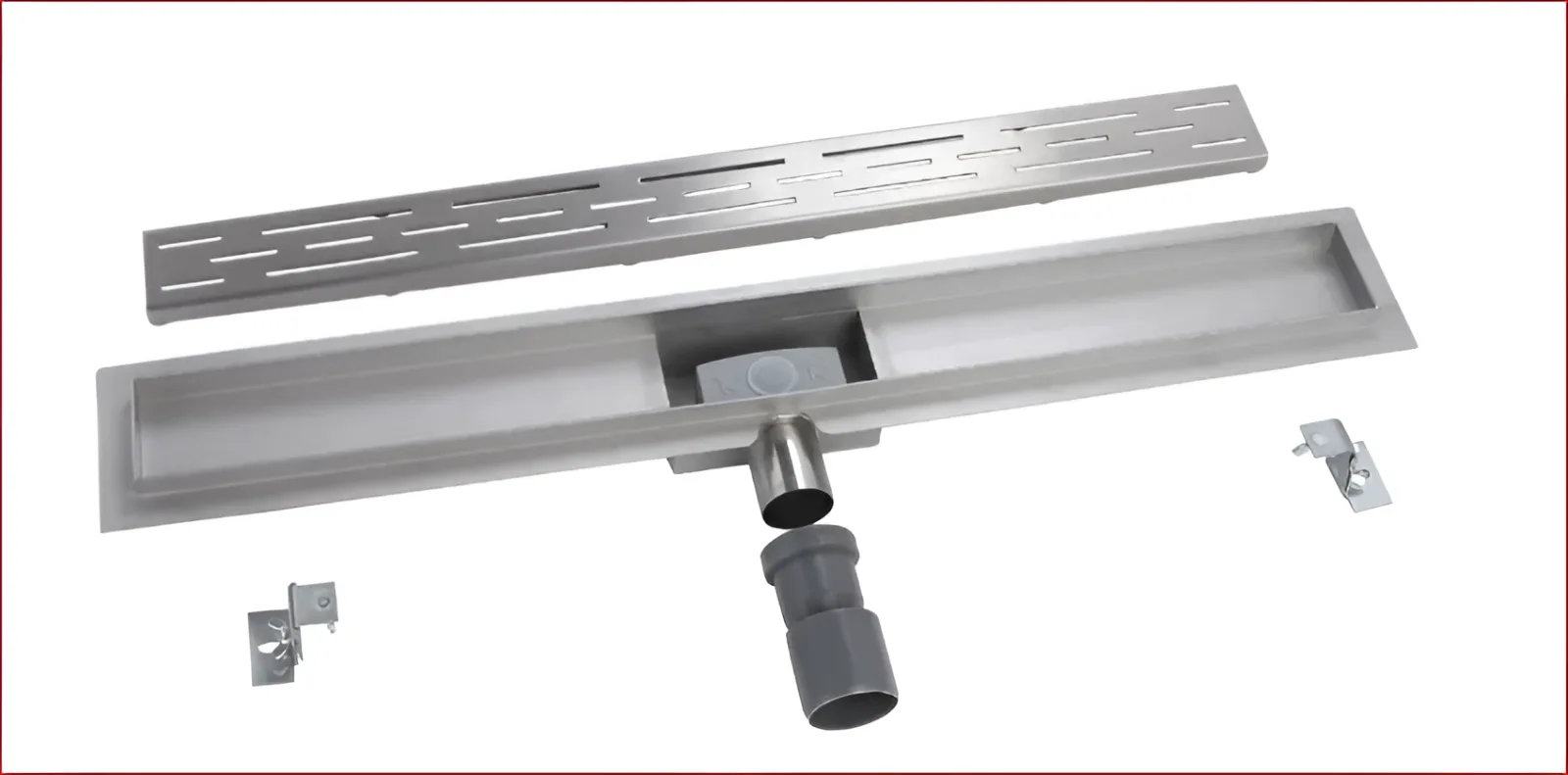 Porteloo Drain RVS 11x70