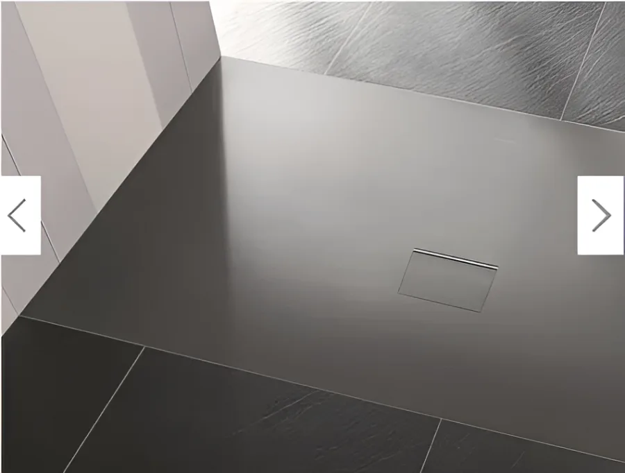 Sanitair D.vloer squ.in 180x100 ant v&b