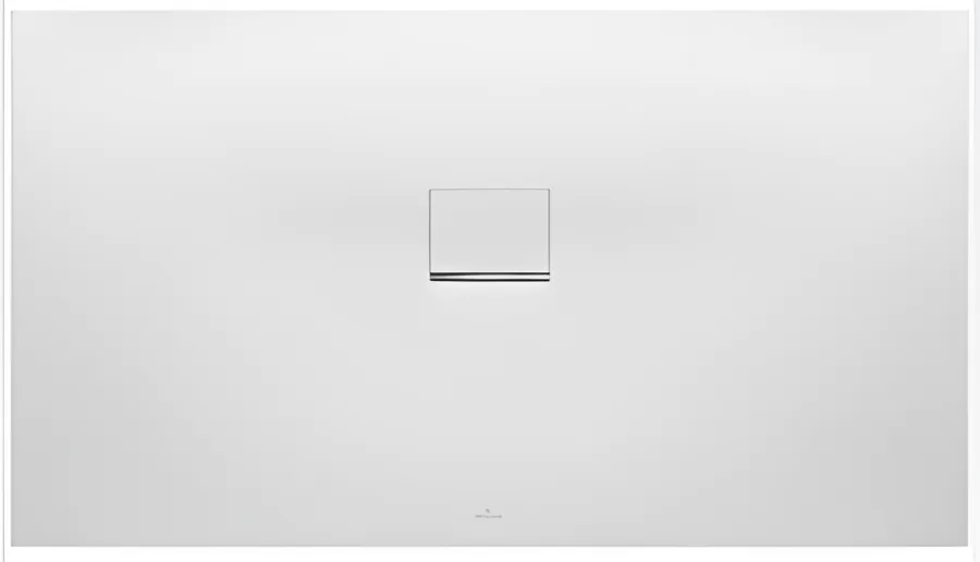 Sanitair D.vloer squ.in 180x100 wit v&b