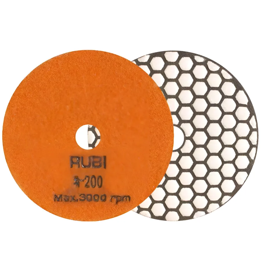 Rubi Polijstpad P200 10cm
