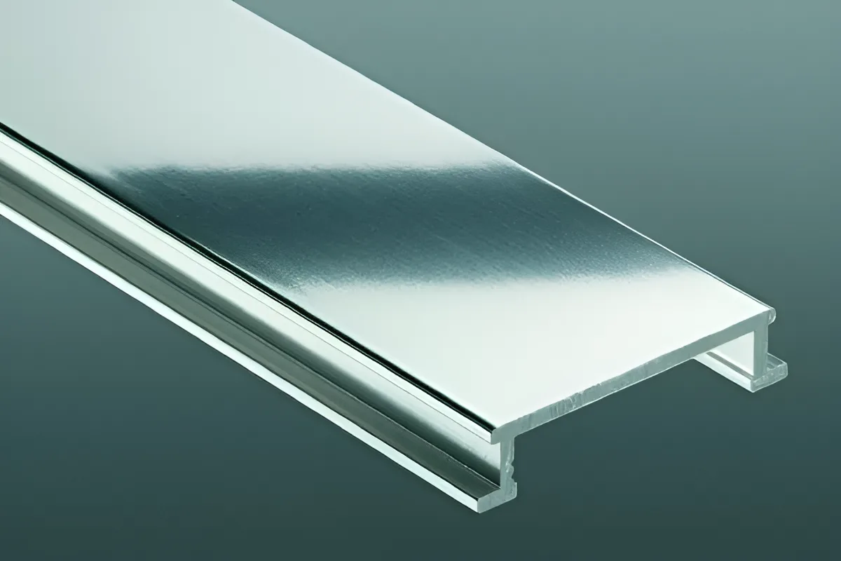 Schlueter RONDEC-ACG uitw. hoekprofiel alu chroom glans H=10mm L=2500mm