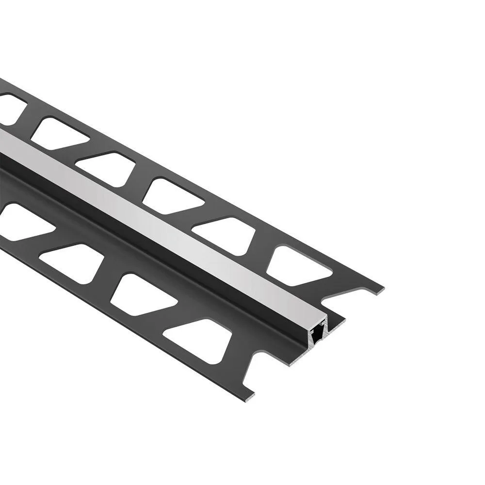 Schlueter DILEX-BWB bewegingsvoegprofiel pastelgrijs PVC/CPE H=12,5mm L=2500mm