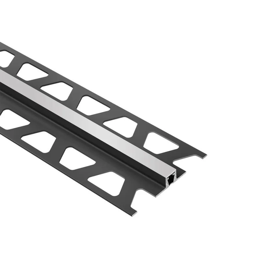 Schlueter DILEX-BWB bewegingsvoegprofiel pastelgrijs PVC/CPE H=12,5mm L=2500mm