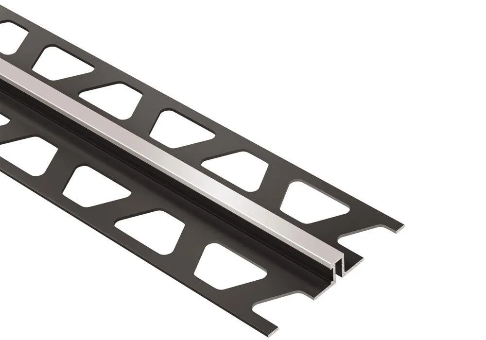 Schlueter DILEX-BWS bewegingsvoegprofiel pastelgrijs PVC/CPE H=11mm L=2500mm