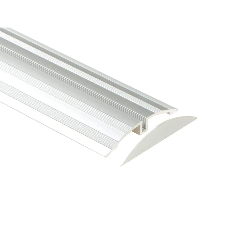 Schlueter SHOWERPROFILE-WS eindkap draagprofiel B=52mm alu mat