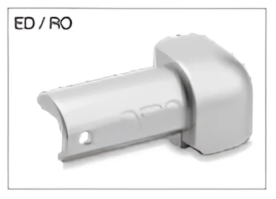 Schlueter RONDEC-E buitenhoek 90 gr. RVS H=12,5mm