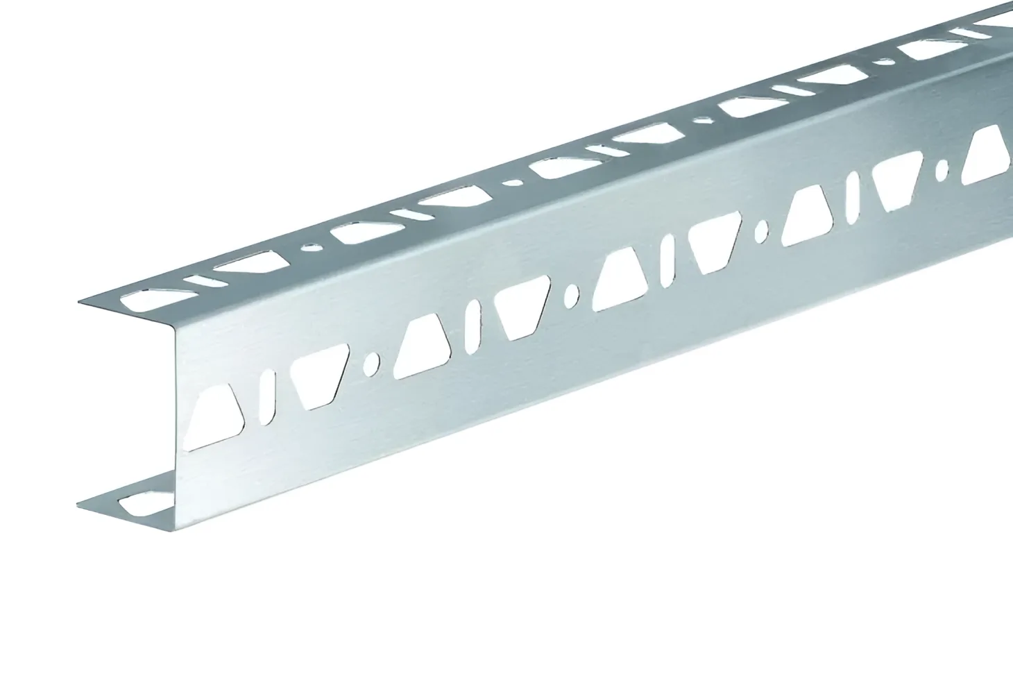 Schlueter KERDI-BOARD U-profiel 3-zijdig perf. RVS H=50mm L=2500mm