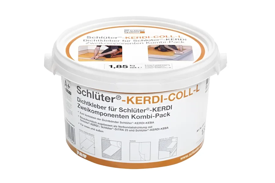 Schlueter KERDI-COLL-L 2-componenten afdichtingslijm emmer 1,85 kg