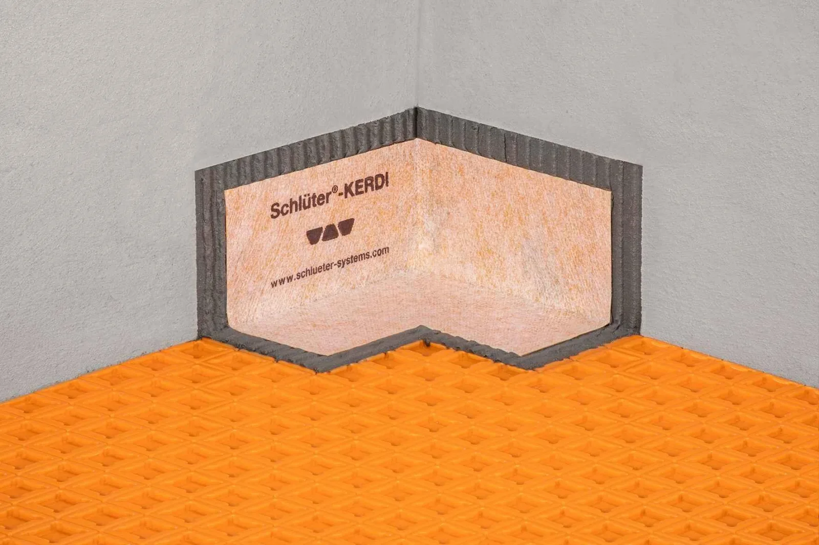 Schlueter KERDI-KERECK voorgevormde binnenhoek 90 gr. set 2 st
