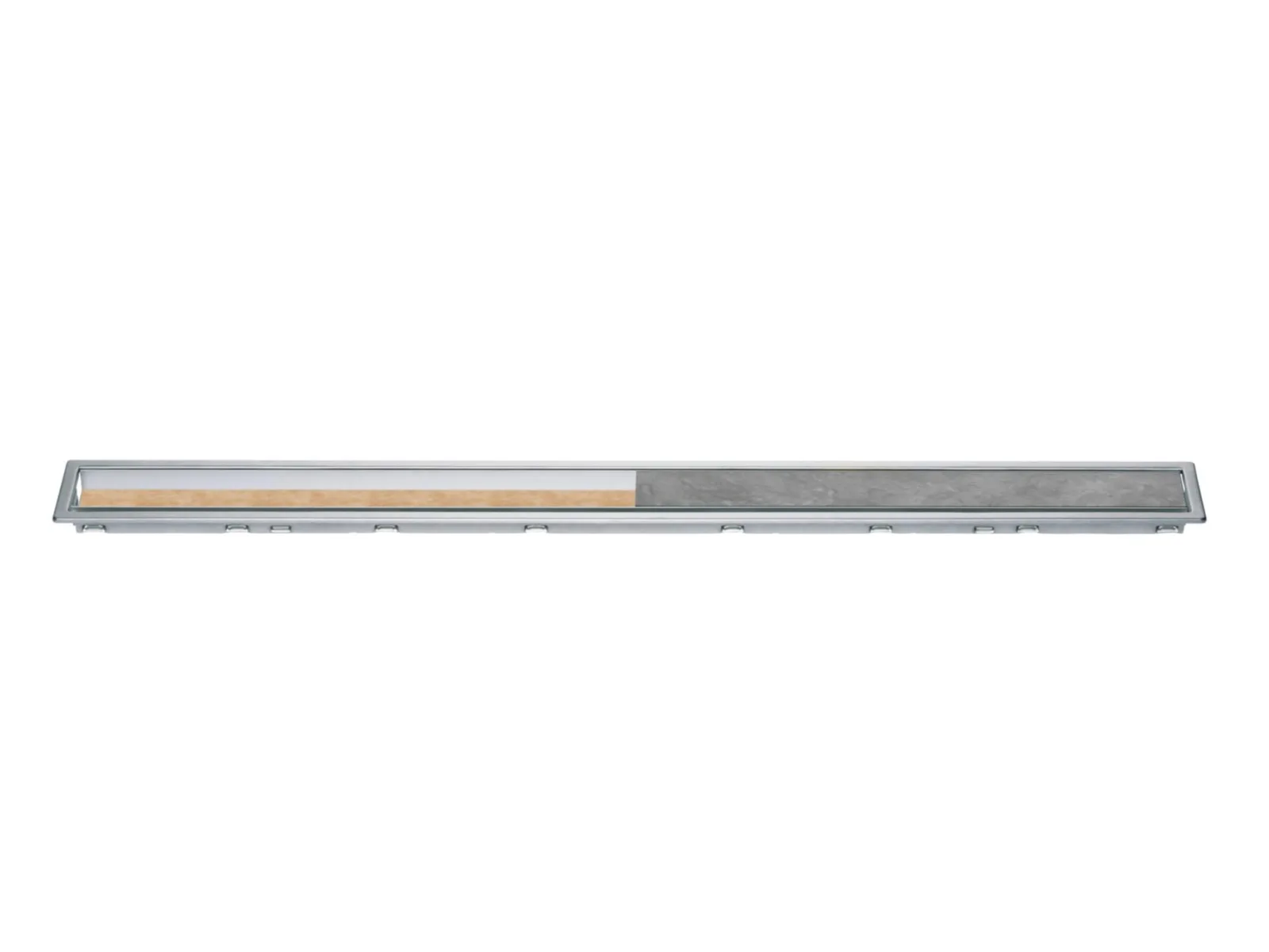 Schlueter KERDI-LINE-C EB tegelgoot RVS V4A geborsteld H=19mm L=900mm