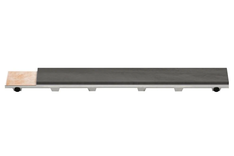 Schlueter KERDI-LINE-D tegeldrager D zonder frame RVS V4A L= 590 mm