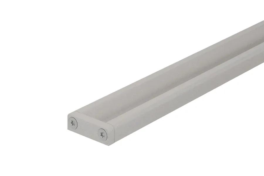 Schlueter KERDI-LINE-VARIO hol afwateringsprofiel alu structuur-gecoat beigegrijs TSBG D9 Cove L=1200mm