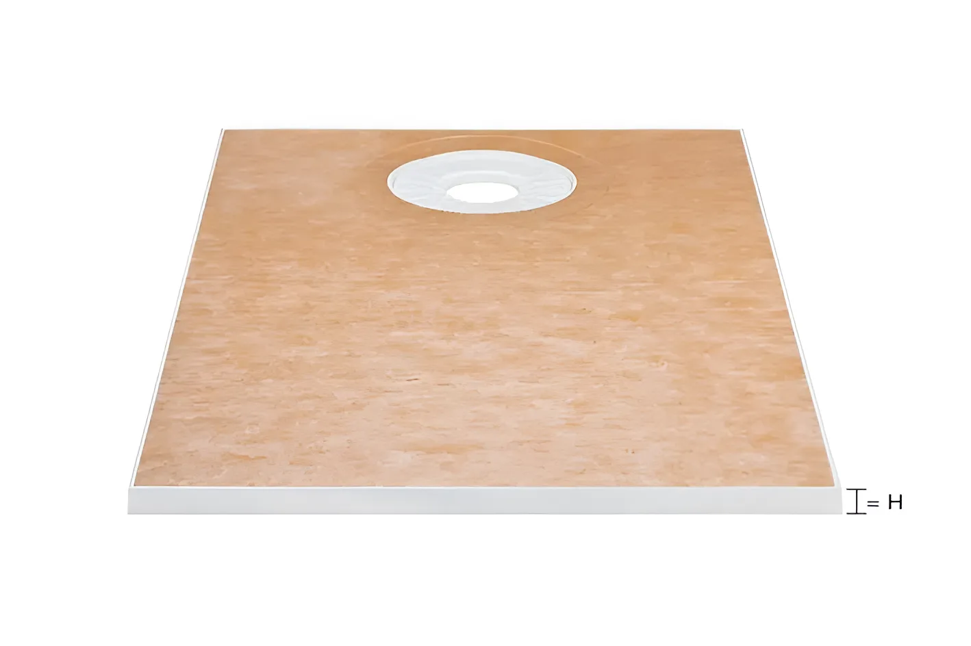 Schlueter KERDI-SHOWER-TS hellingsplaat voor decentrale afvoer 1520x960 mm