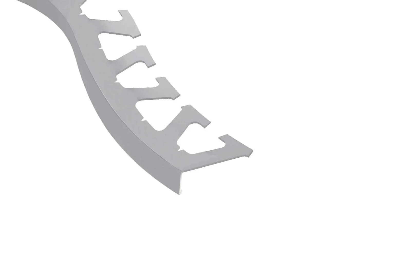 Schlueter BARA-RT T-randprofiel grijs metallic alu H=12/65mm L=2500mm