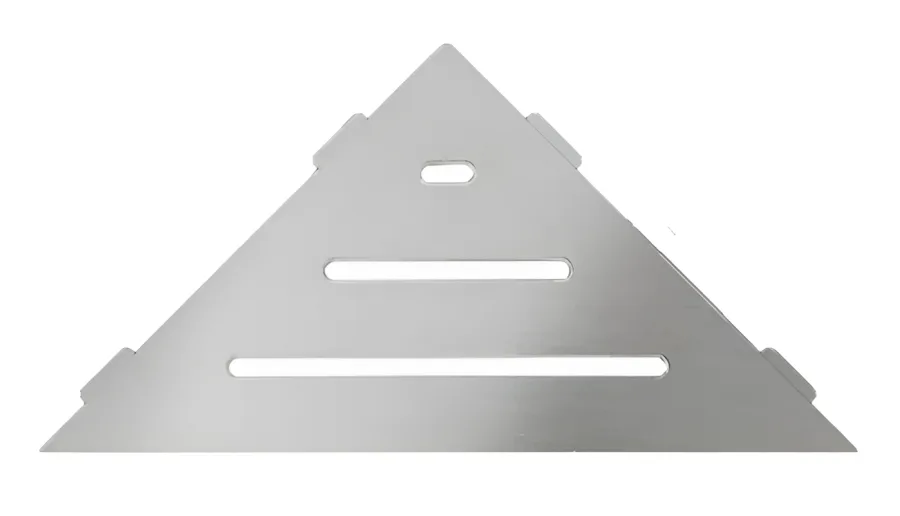 Schlueter SHELF-E S1 210x210mm Planchet design WAVE alu structuur-gecoat brons TSOB