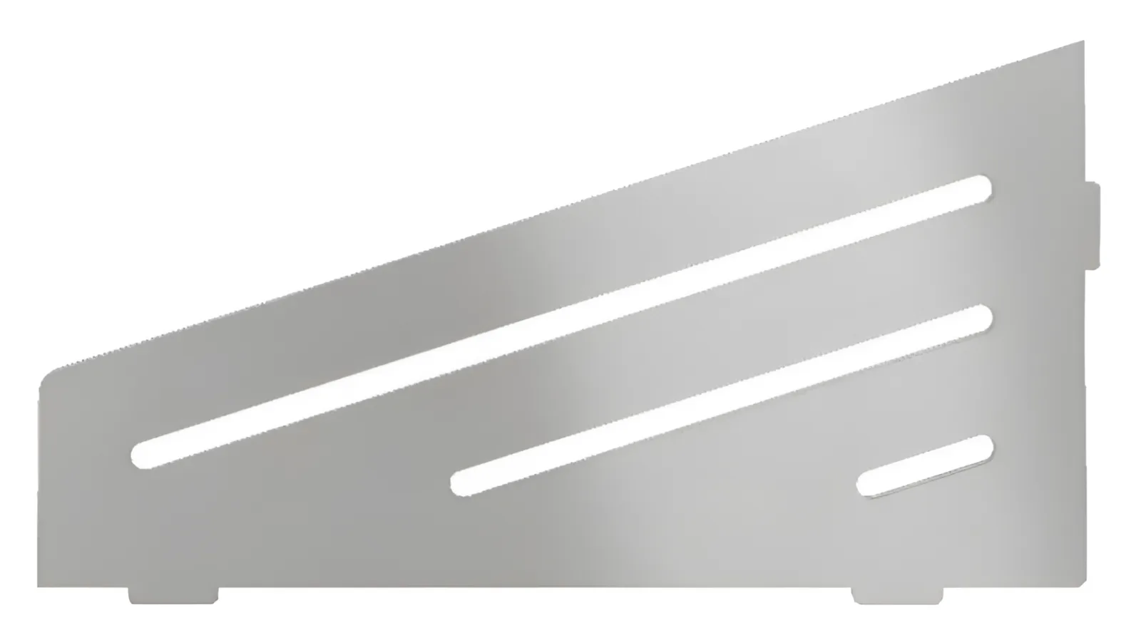 Schlueter SHELF-E S3 154x295mm Planchet design WAVE alu structuur-gecoat brons TSOB
