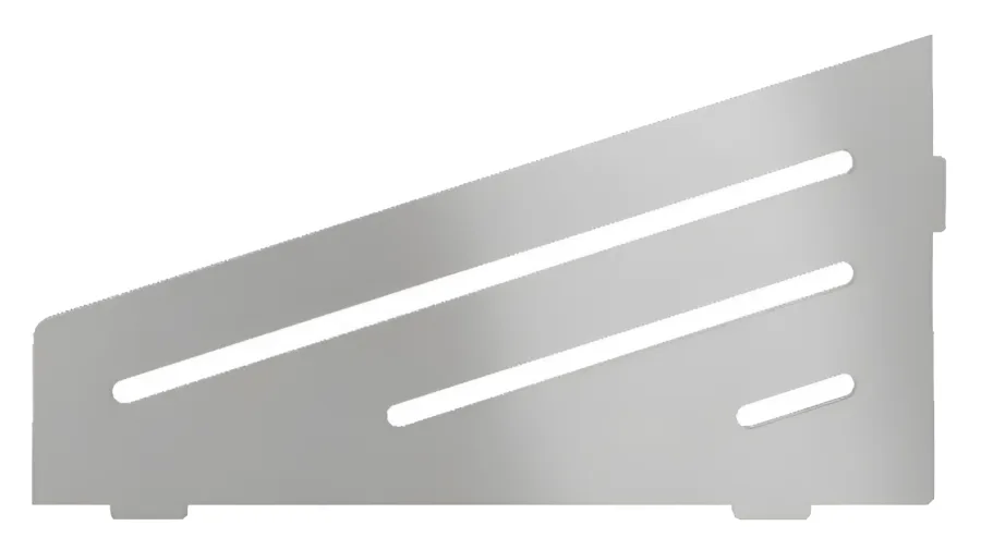 Schlueter SHELF-E S3 154x295mm Planchet design WAVE alu structuur-gecoat brons TSOB