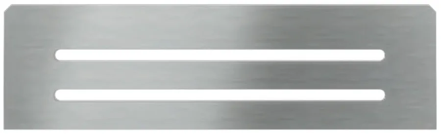 Schlueter SHELF-N S1 300x87mm Planchet design WAVE roestvast staal geborsteld