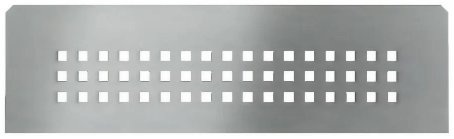 Schlueter SHELF-N-S1 300x87mm Planchet design SQUARE alu structuur-gecoat grijs TSG