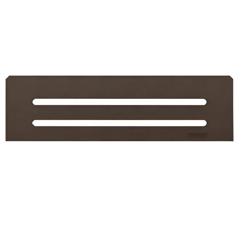 Schlueter SHELF-N S1 300x87mm Planchet design FLORAL alu structuur-gecoat donker antraciet TSDA
