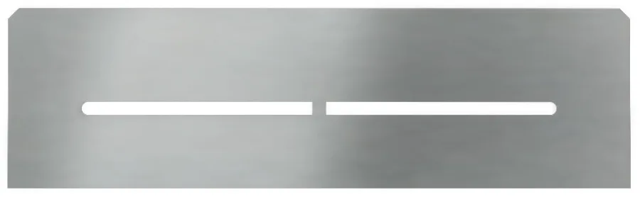Schlueter SHELF-N S1 300x87mm Planchet design PURE roestvast staal geborsteld