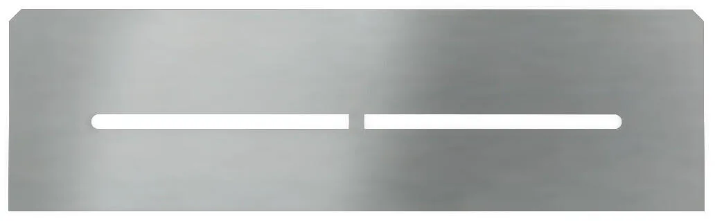 Schlueter SHELF-N-S1 300x87mm Planchet design PURE alu structuur-gecoat grijs TSG