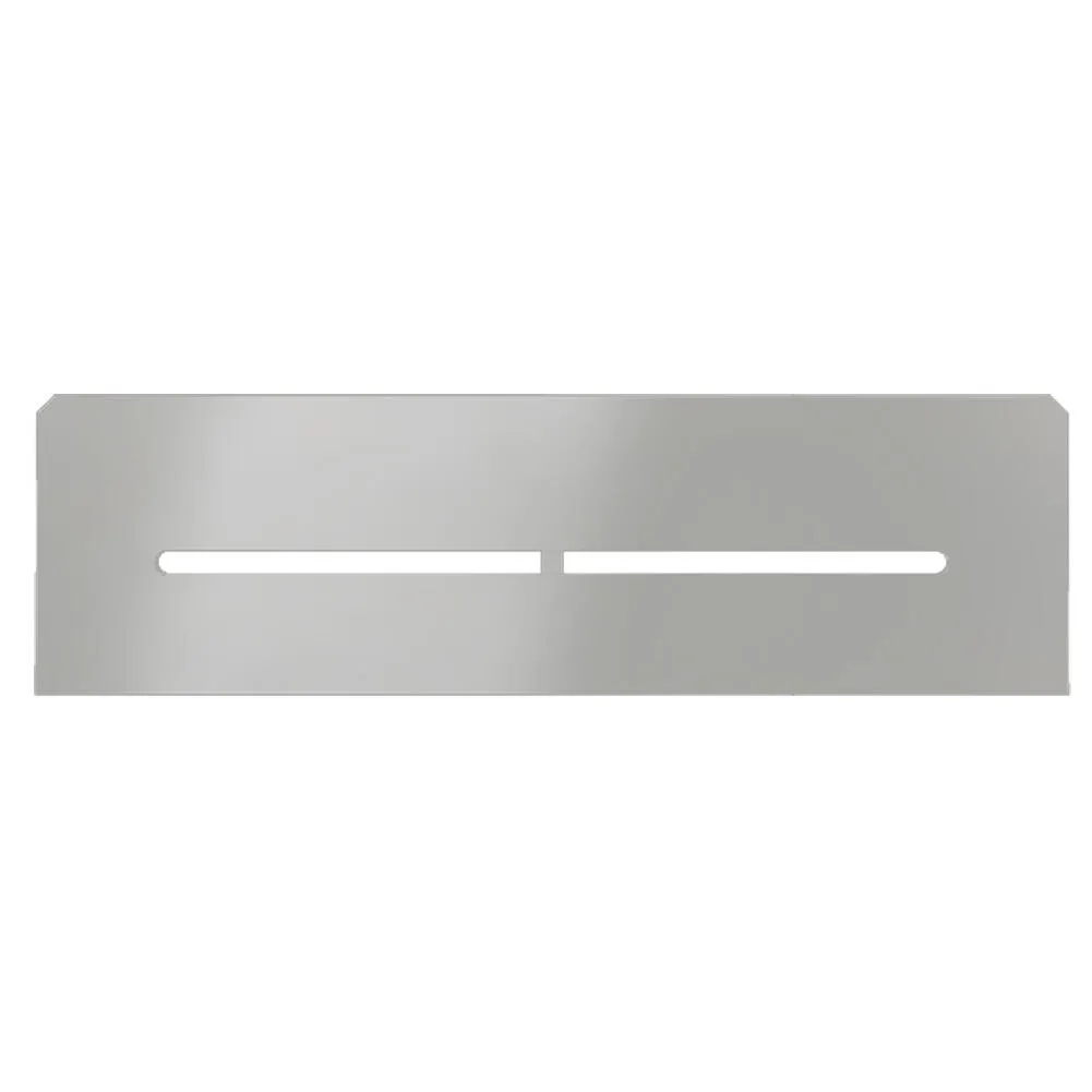 Schlueter SHELF-N S1 300x87mm Planchet design PURE alu structuur-gecoat ivoor TSI
