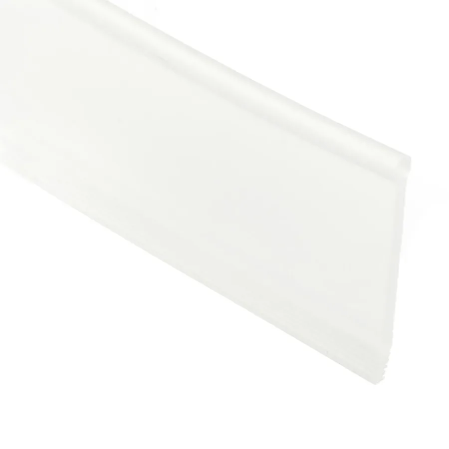 Schlueter SHOWERPROFILE-WSL 1,0m rechte lip H=30mm transparant