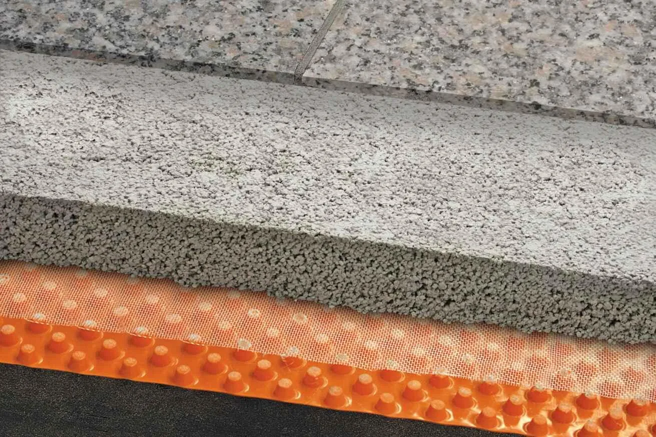 Schlueter TROBA-PLUS8G drainage polyethyleen rol 12,5 m2