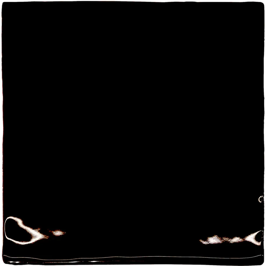 Sottocer Block Zwart glans 15x15