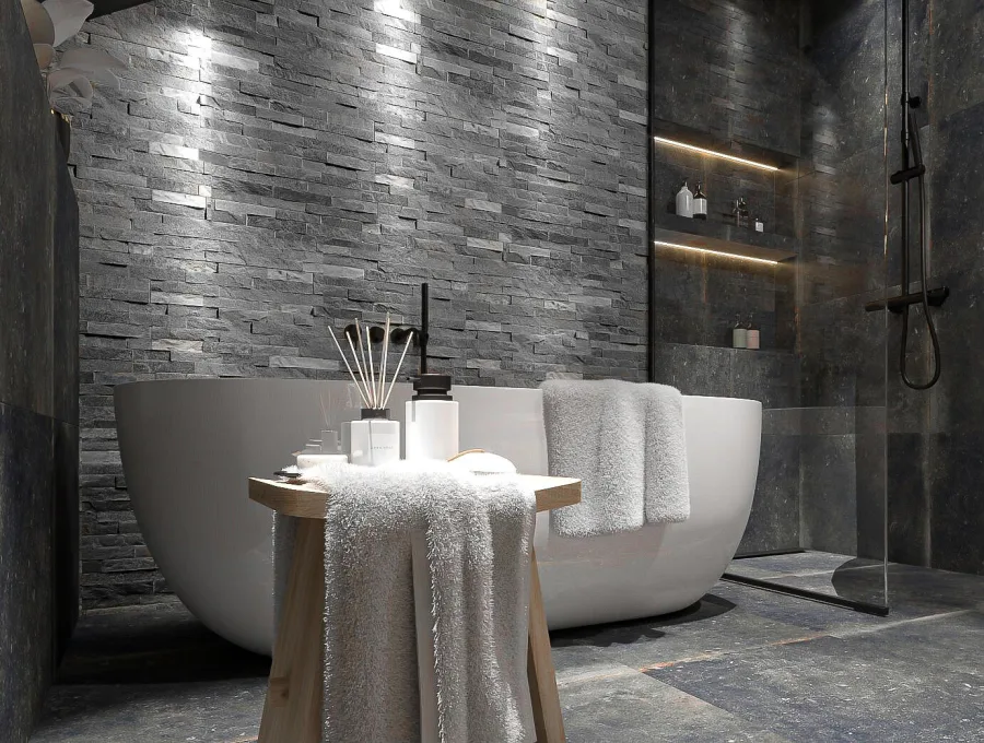 Stabigo Stone Panel Grijs 15x50 (STA55254)