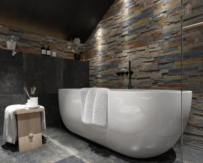 Stabigo Stone Panel Grijs 16x50
