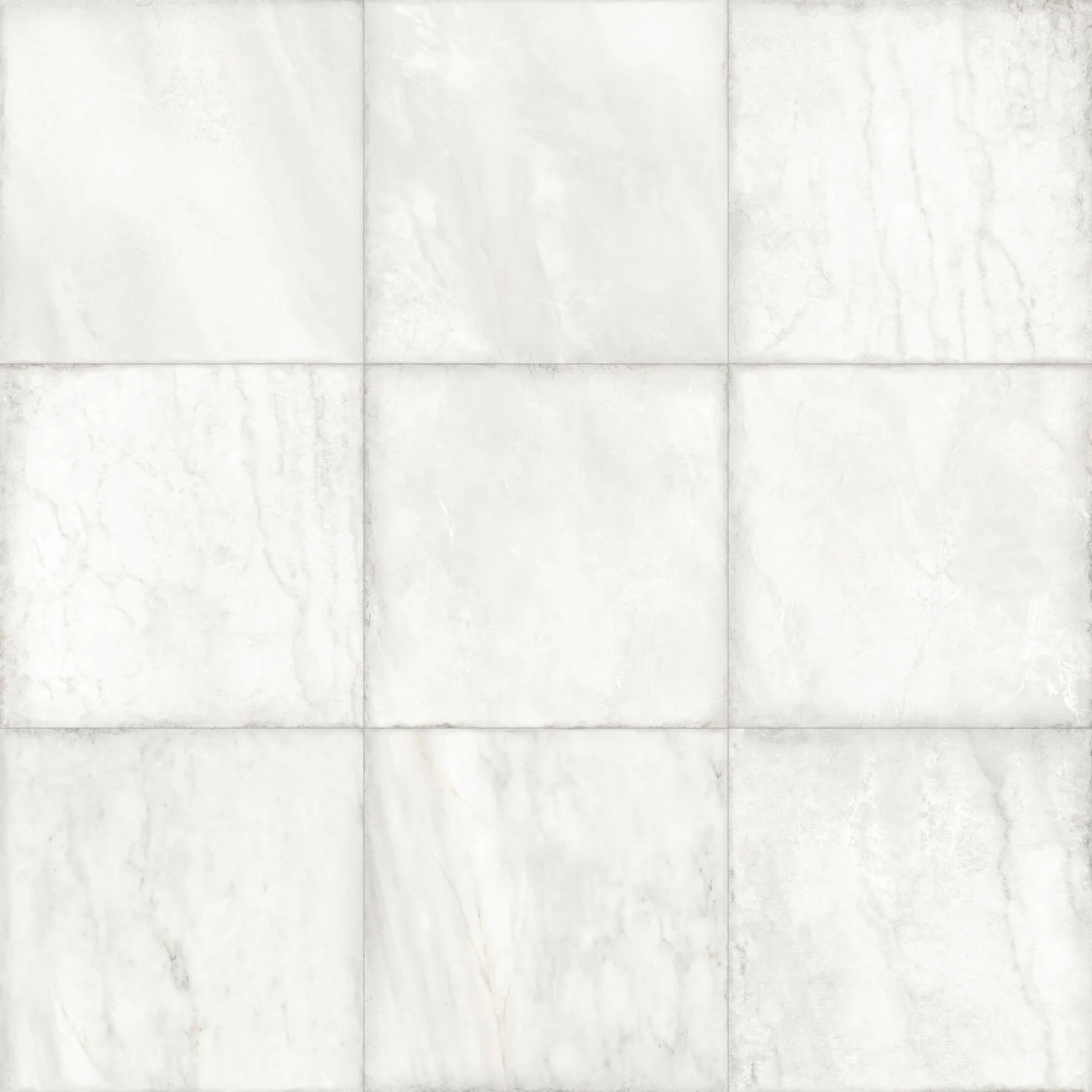 Tagina Marmi Imperiale Wit mat 90x90