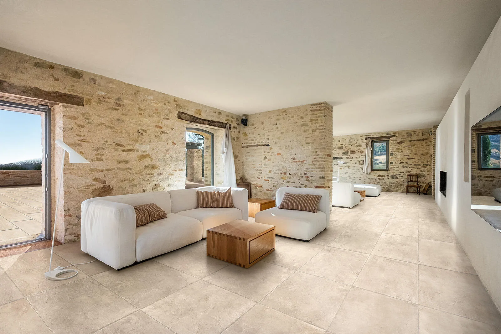 Tagina Mediterranea Wit mat 60x60