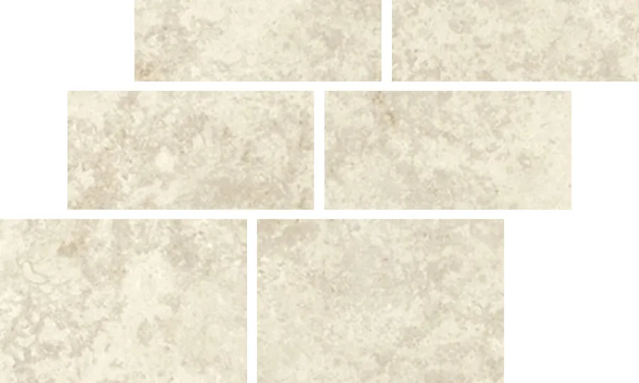 Verde Jurassic Creme mat decorset 1,08 m² (VERJURFCRUN)