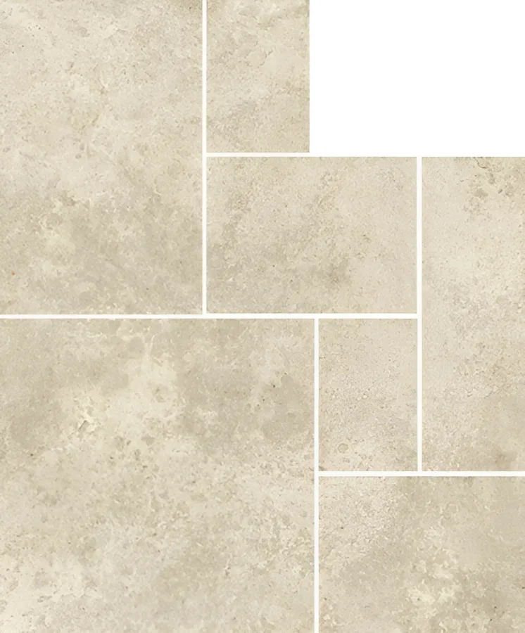 Verde Jurassic Beige mat decorset 1,08 m²