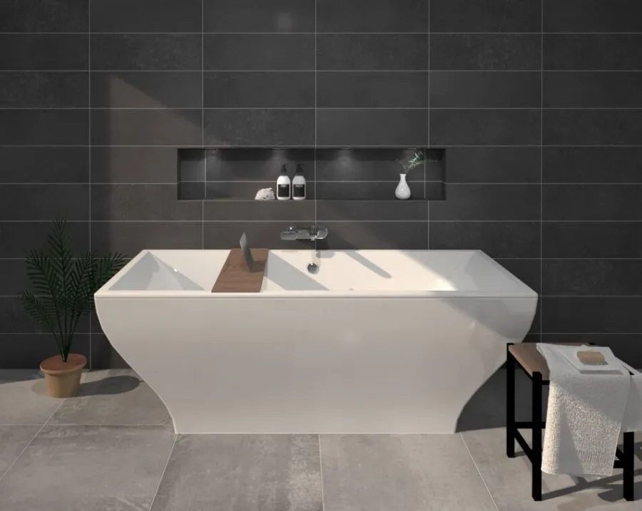 Sphinx Concrete Antraciet mat 20x60